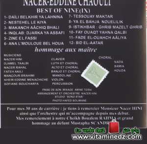 Nacereddine Chaouli - Best of Nine : Hommage aux maîtres 