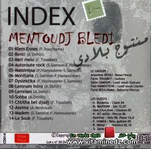 Index	 - Mentoudj Bledi