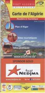 Carte de l'Algérie - Routière et touristique