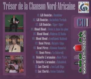 Trésors de la chanson Nord-Africaine - CD01