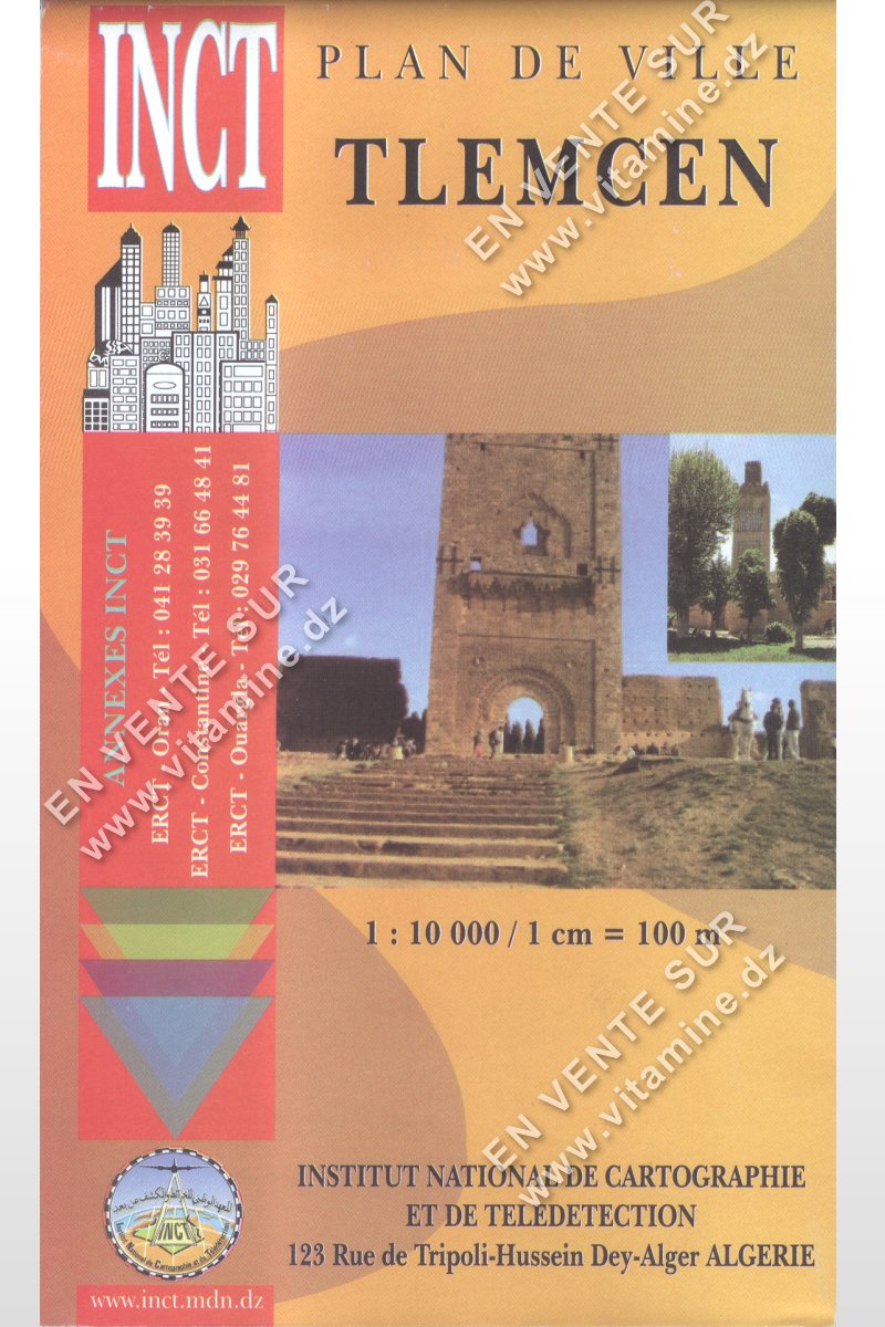 PLAN DE VILLE TLEMCEN