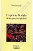 Youssef Nacib – La poésie Kabyle du temporel au spirituel
