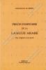 Abderahmane AL-ISMAIL - Precis d'histoire de la langue arabe
