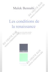 Malek Bennabi - Les conditions de la renaissance